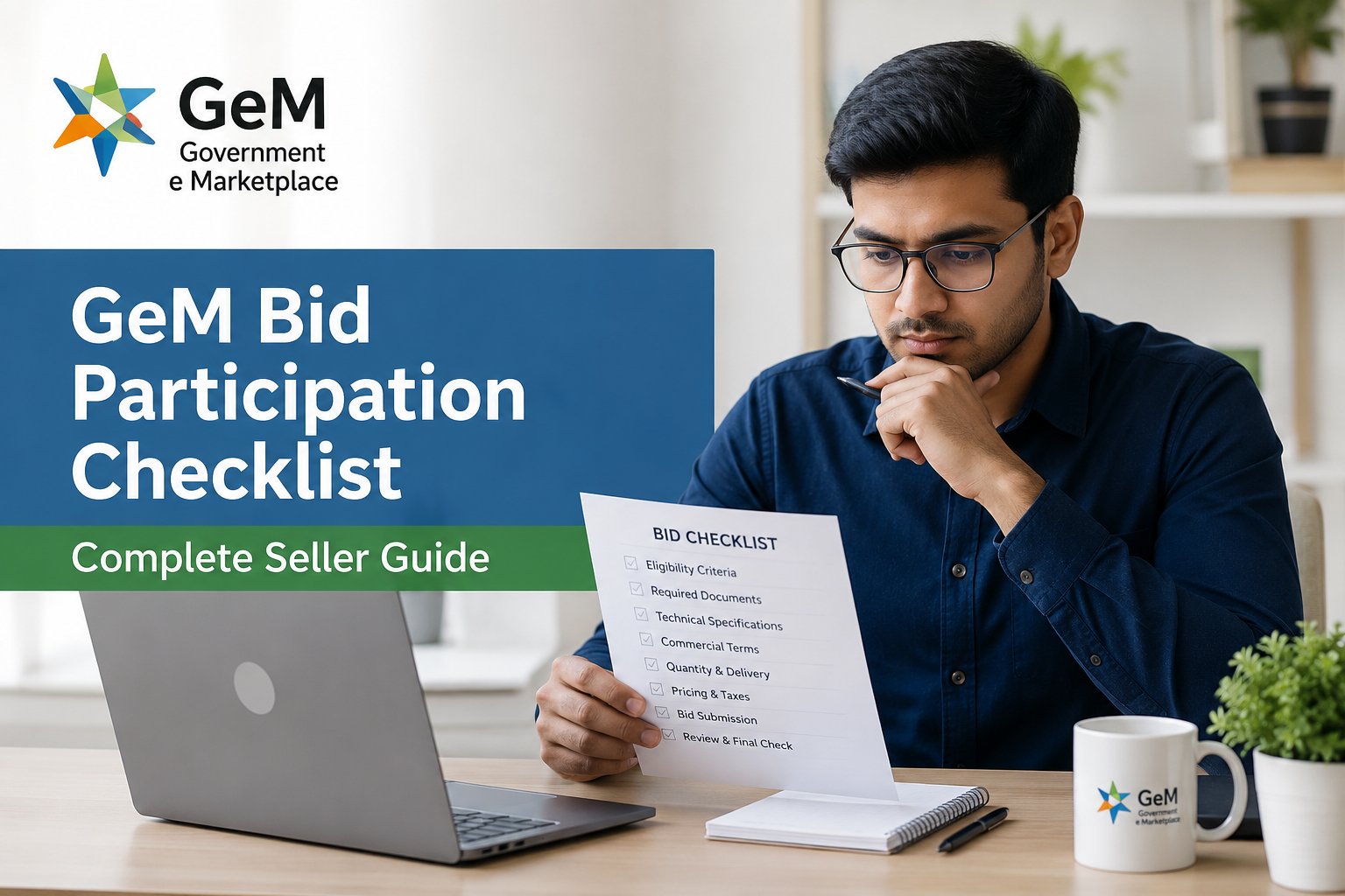 GeM Bid Participation Checklist | Complete Seller Guide